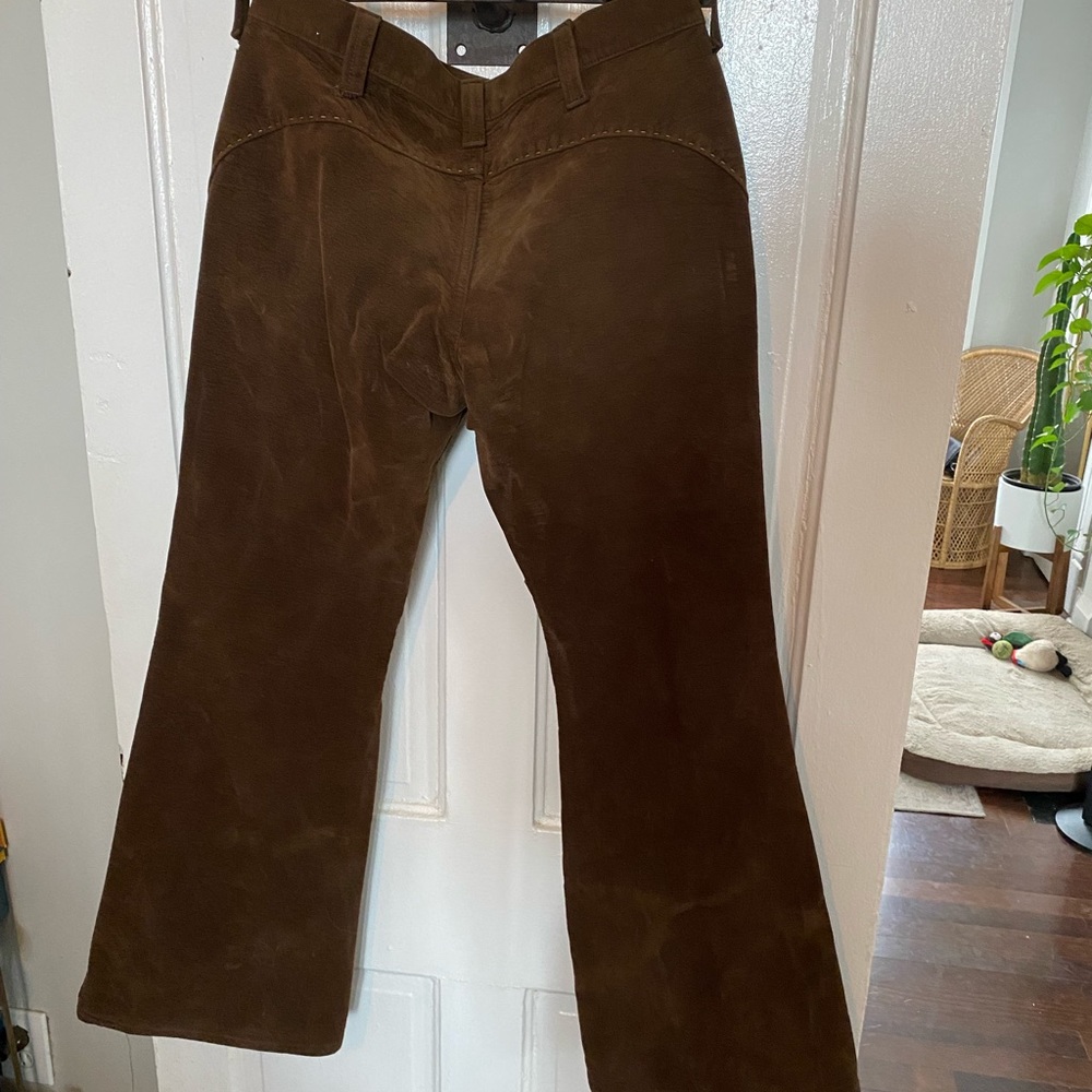 70’s Men’s LEE Suede Flare Pants